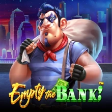 Leeren Sie die Bank