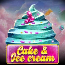 Pastel y helado