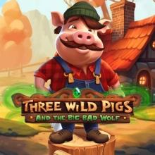 Les trois cochons sauvages et le grand méchant loup