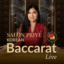 Salão coreano Prive Baccarat