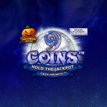 Jackpots de Halloween da Edição Grande Platina da 9 Coins